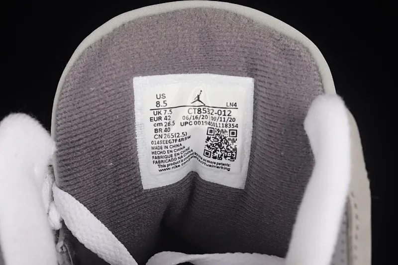 All categories Air Jordan Jordan series basketball shoes Air Jordan 3 foreign trade version Air Jordan 3 "Cool Grey" AJ3 Joe 3 Gray Wolf CT8532-012